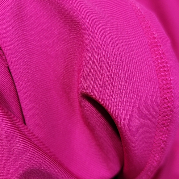 Women's Pink Quarter-Zip Top - Picture 12 of 16